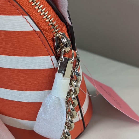 Kate Spade Spencer Stripe Small Dome Crossbody - Picture 7 of 9